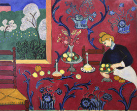 'Harmony in Red (The Red Room)', 1908.  Creator: Henri Matisse.