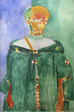 'Standing Moroccan in Green (Standing Riffian)', 1913. Creator: Henri Matisse.