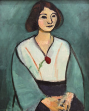 'Woman in Green', c1909. Creator: Henri Matisse.