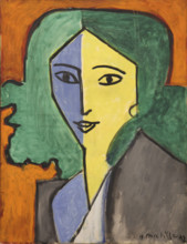 'Portrait of LN Delectorskaya', 1947. Creator: Henri Matisse.