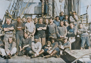 'The Crew of the 'Terra Nova', c1910–1913, (1913). Creator: Herbert Ponting.