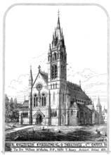 St. Colman's Cathedral, Dromore, Co. Down, 1873. Creator: Unknown.