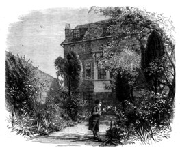 Hogarth's House at Chiswick, 1873. Creator: Unknown.