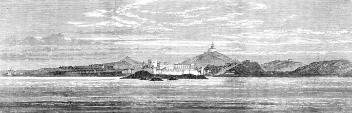 The Gold Coast and Ashantee War: Cape Coast Castle and forts, 1873. Creator: Unknown.