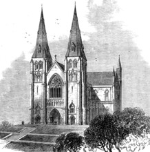 The new Roman Catholic Cathedral at Armagh, 1873. Creator: Unknown.