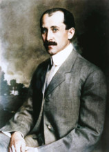 Orville Wright (1871-1948), American aeronautical pioneer, younger of the Wright brothers.