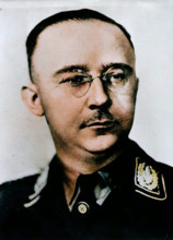 Heinrich Himmler, Reichsführer of the SS, c1930s-c1940s. Himmler (1900-1945) took part in Adolf