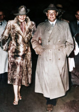 Hermann Göring, Nazi politician and military leader, with his wife Emmy, c1935-c1945. A German