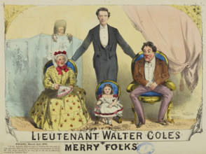 Lieutenant Walter Coles Merry Folks, 1872. 'At the Egyptian Hall the interval between the two parts