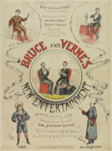 Bruce and Verne's New Entertainment, 1886. 'This Entertainment given in connection with Maskelyne