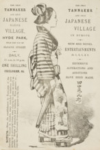 The Only Tannaker and Only Japanese Native Village, Hyde Park, 1886. 'New and Novel Entertainments;