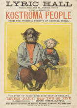 The Hirsute Kostroma People from the Primeval Forests of Central Russia, 1874. 'The First of Their