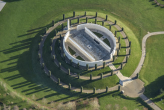 The Armed Forces Memorial at the National Memorial Arboretum, Staffordshire, 2022.