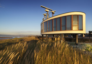 General view of the Fleetwood Nautical College Radar Training Station from the north-west, 2013.
