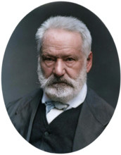 Victor Hugo, French poet, dramatist and novelist, 1877. From "Men of Mark: a gallery of