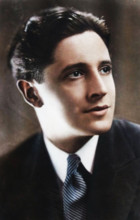 Ivor Novello (183-1951), Welsh composer, singer and actor, c1920s. (Colorised black and white