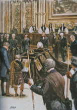 'Funeral of the Prince Consort', c1890. From "Cassell's History of England, Vol. VI." by John