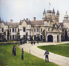 'Balmoral Castle, Their Majesties' Highland Home', c1916, (1935). From "His Majesty The King