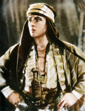 Rudolph Valentino in "The Sheik", 1921, (1935). Portrait of Rudolph Valentino (1895-1926), film
