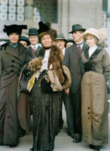 Miss Lucy Burns of C.U.W.S. - Left, with Mrs. Emmeline Pankhurst, 1913. American and British