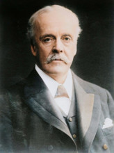 A.J. Balfour, between c1910 and c1915. Shows Arthur Jones Balfour, 1st Earl of Balfour (1848-1930),