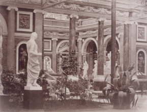 'Exterior of the Italian Court', Crystal Palace, Sydenham, 1852-1854. Designed by Sir Joseph Paxton