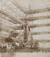 'The Military Trophy erected at the visit of "Les Guides"', Crystal Palace, Sydenham, 1852-1854.