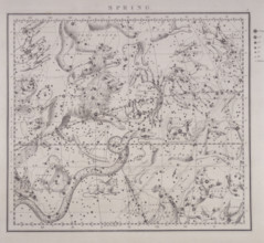 Spring, from a celestial atlas, 1843.