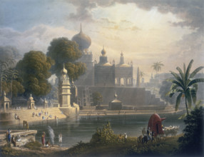 View of Salsoor in the Deccan, c1826-c1830. 'The most remote and secluded places in India