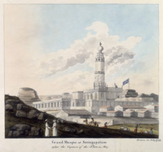 The Grand Mosque at Seringapatam, India, after the Capture of the Place in May, 1799. The capital
