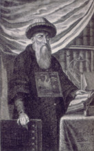 Johann Adam Von Schall, 1672. Portrait of Johann Adam Schall von Bell, German Jesuit missionary,