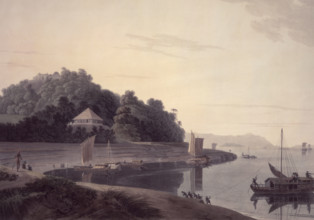 Siccra Gulley on the Ganges, c1795-c1809. From "[Oriental Scenery.] Twenty Four Landscapes, Views