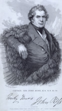 Captain, Sir John Ross, KS, RN, Scottish naval officer and polar explorer, 1835. Portrait of John