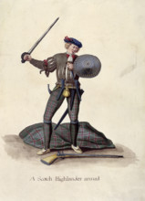 A Scotch Highlander armed, 19th century?