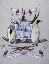 The cover of The South Polar Times, 1911. The South Polar Times was a magazine compiled for the