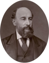 Sir George Strong Nares, Arctic explorer, 1878. After returning to England in 1854 from an Arctic