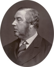 George Sclater-Booth MP, President of Local Government Board, 1878. While a Conservative member of