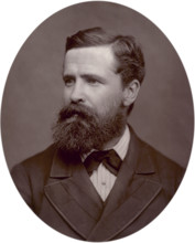 Commander Verney Lovett Cameron, explorer, 1878. In 1872, Cameron was appointed commander of an