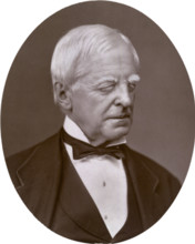 Robert Lowe, MP, 1878. First elected to Parliament as the Liberal MP for Kidderminster in 1852,