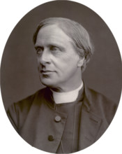 Edward White Benson, Lord Bishop of Truro, 1880. Benson was headmaster of Wellington School from
