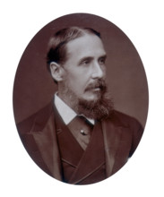 Sir Charles Rivers Wilson, knight, civil servant and financier, c 1880. Portrait of Wilson
