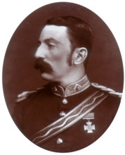 Major John Rouse Merriott Chard, VC, 1881. Chard (1847-1897), then a Lieutenant in the Royal