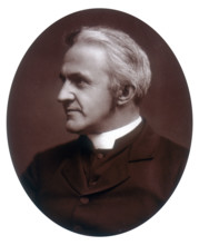 The Reverend Henry Parry Liddon, Canon of St Paul's Cathedral, London, 1881. Liddon (1829-1890) was