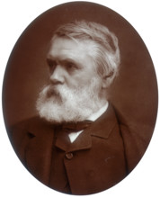 Tom Taylor, dramatist and critic, 1881. Taylor (1817-1880) was a popular Victorian playwright who