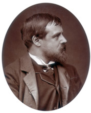 Lawrence Alma-Tadema, artist and Royal Academician, 1881. Dutch-born painter Alma-Tadema