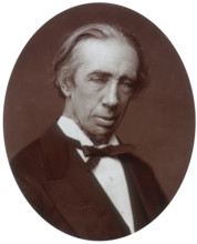 George Alexander MacFarren, composer, 1881. MacFarren (1813-1887) was Principal of the Royal