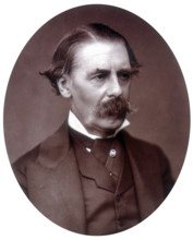 Sir Henry Thompson, surgeon, 1882. A specialist in bladder surgery, Thompson (1820-1904) treated