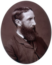George Dunlop Leslie, artist and Royal Academician, 1882. The son of the painter Charles Robert