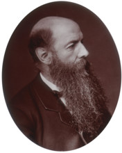 Sir Wilfrid Lawson, politician, MP for Carlisle, 1882. First elected to Parliament in 1859, Lawson