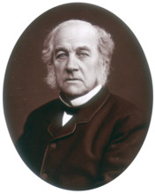 Samuel Morley, MP, industrialist and politician, 1882. Morley (1809-1886) was the owner of a large